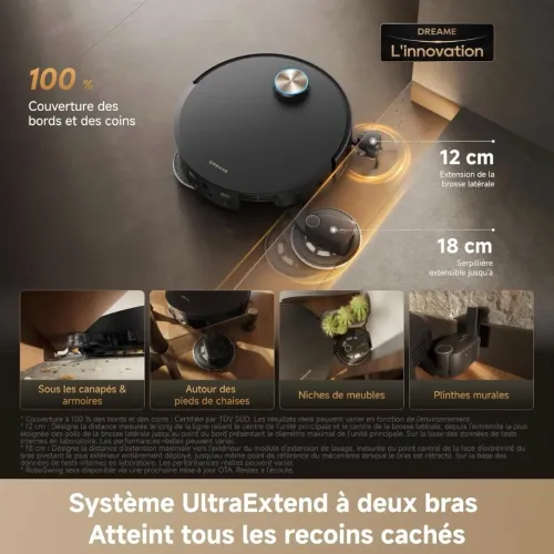 Aspirateur Laveur Robot DREAME X60 Pro Ultra Complete