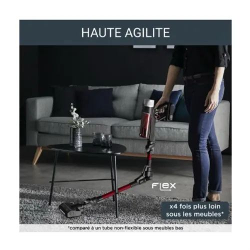 Rowenta Aspirateur Balai X-Force Flex Animal Care 9.60 RH2079WO - 100AW 45 Min Autonomie