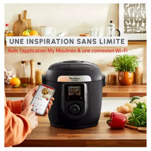 Moulinex Cookeo Wifi 9 Modes De Cuisson 6L 150 Recettes CE952810