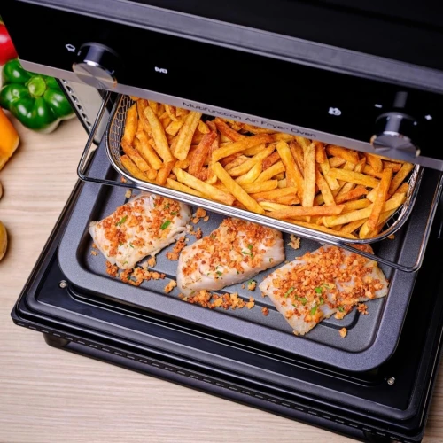 Moulinex 2en1 Air Fryer & Four Easy Fry 10 Programmes 20L AL605820