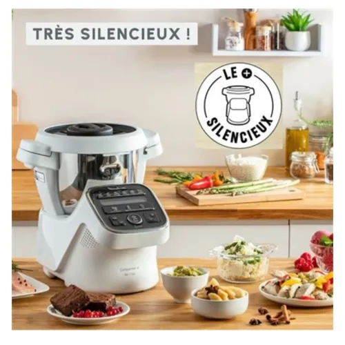 Moulinex Robot Cuiseur Companion XL 4,5L 12 Programmes - 1550W HF80DB10