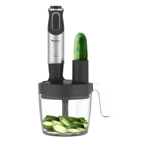Moulinex Pied Mixeur Quickchef 4En1 1000W DD65H810 Noir/Inox