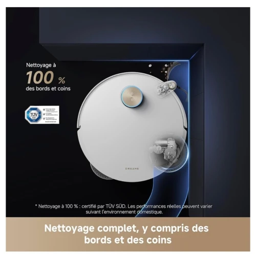 DREAME L50 Pro Ultra Robot Aspirateur Laveur - Vidange Automatique - Navigation360- 19500Pa