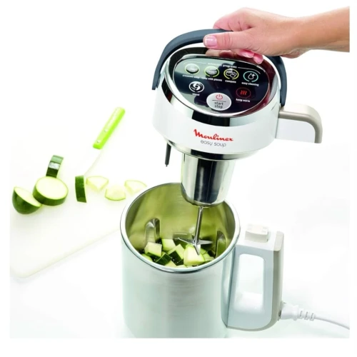 Moulinex Easy Soup Blender Chauffant 1,2L 1000W 5 Programmes Automatiques LM841B10