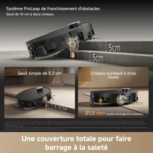 Aspirateur Laveur Robot DREAME X60 Pro Ultra Complete