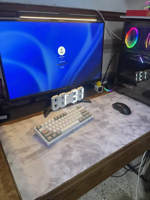 Mouse pad whait 90*40