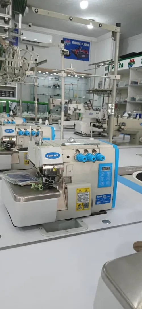 ماكينة الخياطة سورجي 3 خيوط machine à surjeteuse 3 fill silencieuse feiya tex
