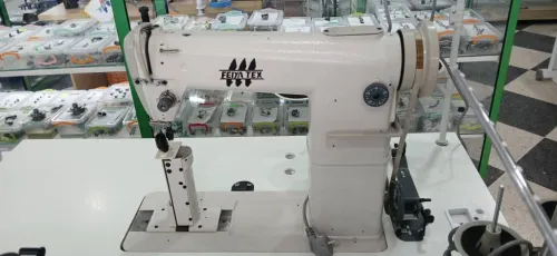 ماكينة عمود اسطوانة machine à bordeuse Feiya tex