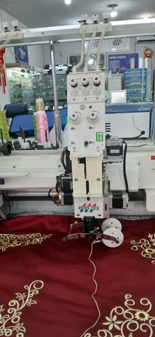 machine à broderie 1 tete feiya texماكينة الطرز اختصاص  راس واحد