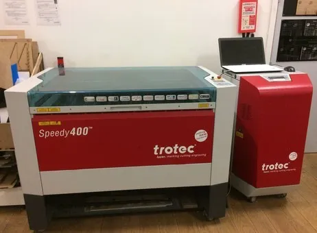 Trotec Speedy 400 + Extracteur Duo+ Turbine d'extraction