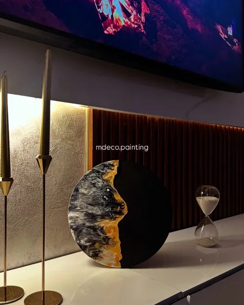 Tableau décoratif , لوحة فنية ديكورية  مصنوعة باليد 