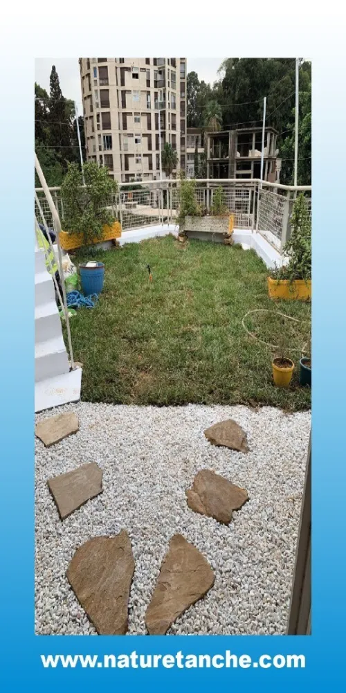 Isolation/Étanchéité et dalles sur plots 