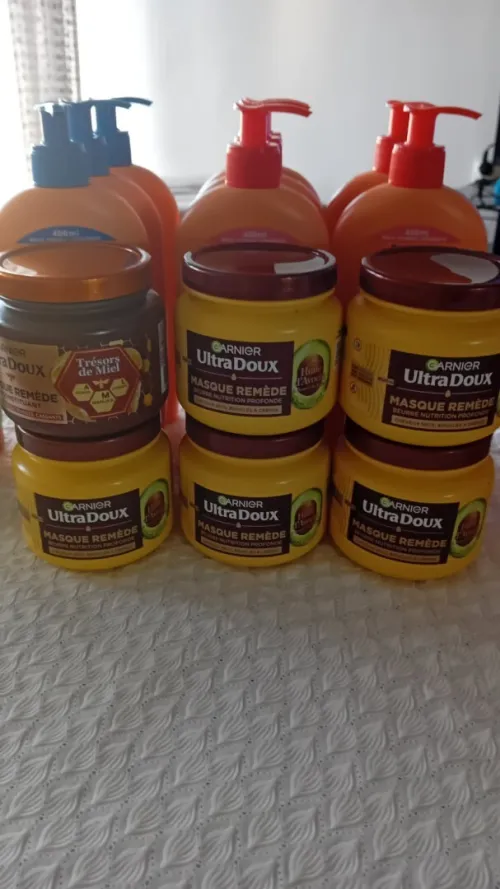 Shampoing et après shampoing et masque
