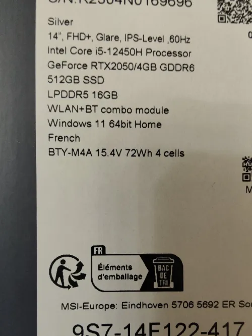 Msi prestige series