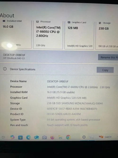 Hp elitebook