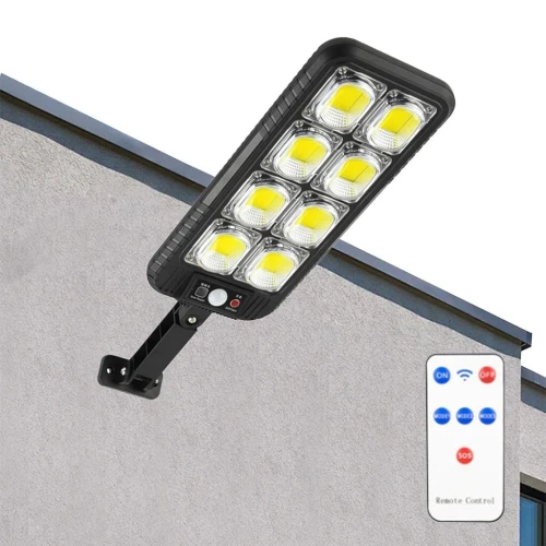 مصباح الطاقة الشمسية العملاق 200LED - ضوء قوي وصفر دينار كهرباء!