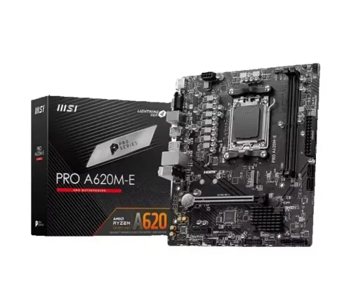 MSI PRO A620M-E Nouveau Micro-ATX AMD A620 DDR5