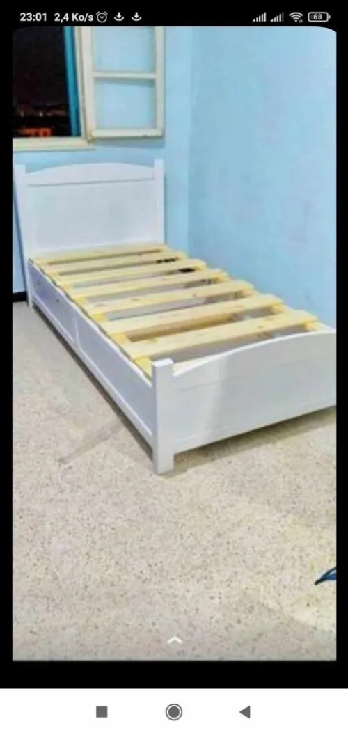 Lit en bois canapé ليس كانابي مطرح سرير