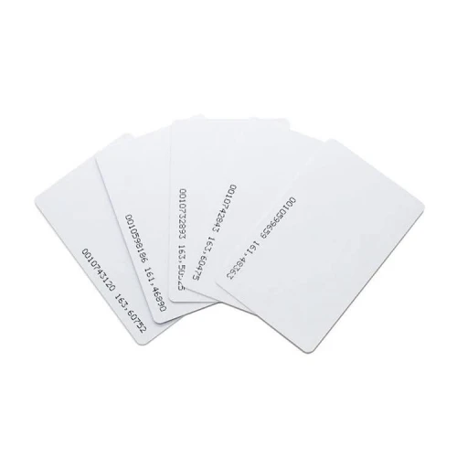 CARTE RFID 125KHZ AVEC CODE