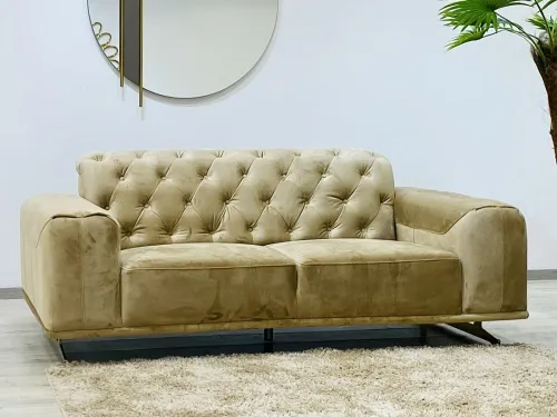 SALON 6 PLACES EN VELOURS
