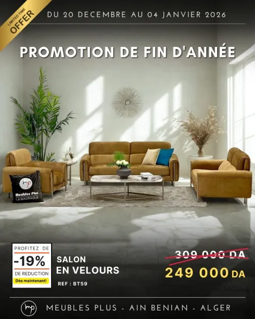 PROMO FIN D'ANNEE SALON