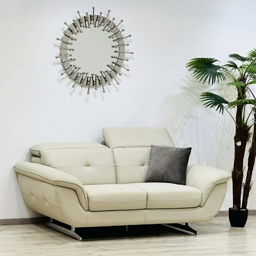 SALON 6 PLACES EN SIMILI-CUIR