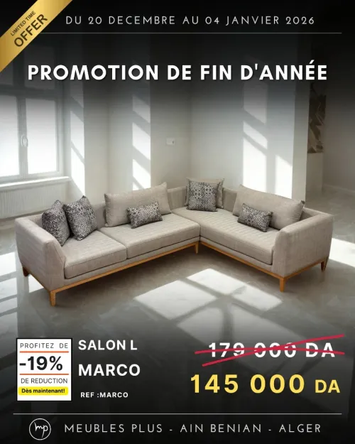 PROMO FIN D'ANNEE SALON