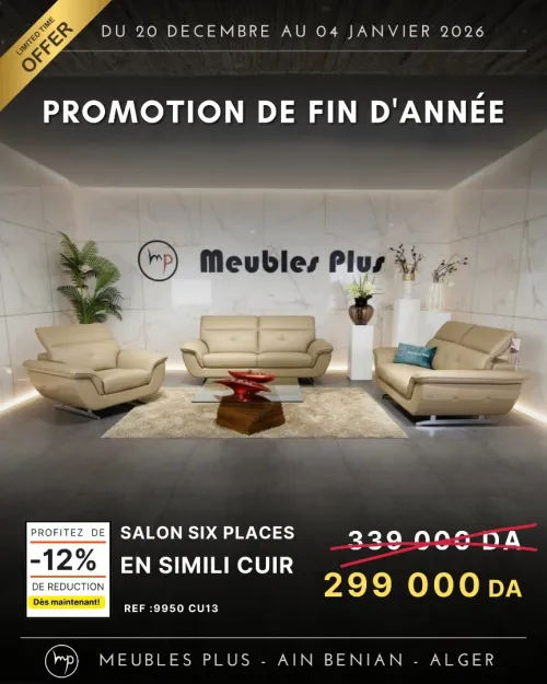 PROMO FIN D'ANNEE SALON