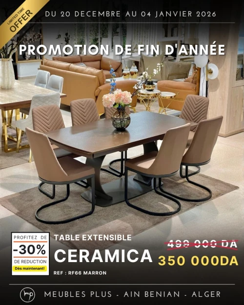 PROMO FIN D'ANNEE SALLE A MANGER