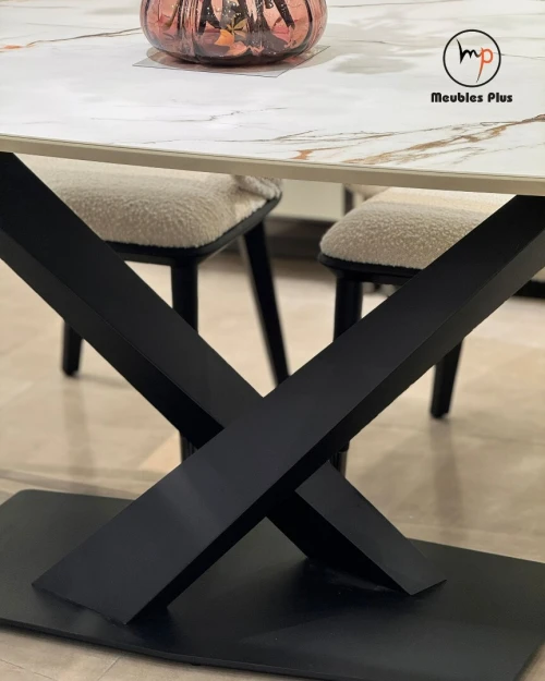 TABLE AVEC 6 CHAISES