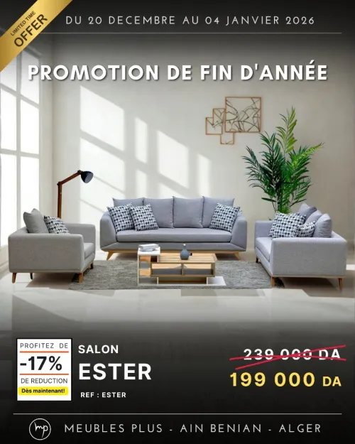 PROMO FIN D'ANNEE SALON