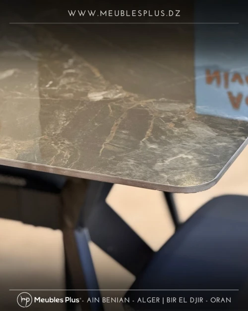 TABLE DE CUISINE QUARTZ 6 CHAISES