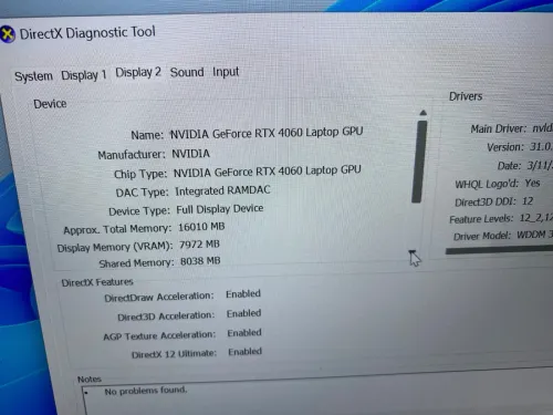 Hp omen neuf I9 13th/16go/1to ssd/Rtx4060