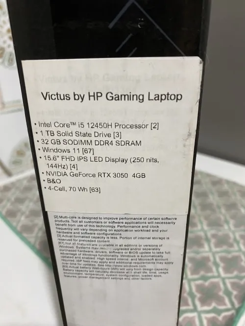 Hp victus gamer