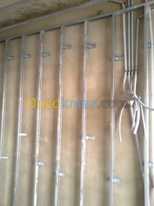 plaque de platre  BA13et accessoires