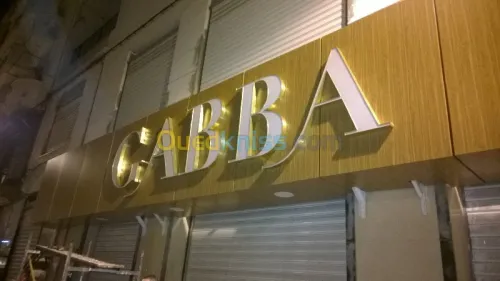 Enseigne et impression et découpe 