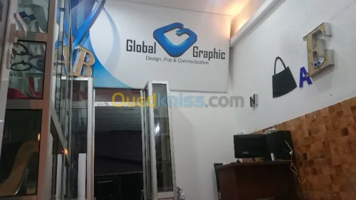 Enseigne et impression et découpe 