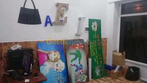 Enseigne et impression et découpe 