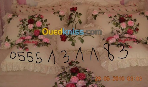 drap decoration floral