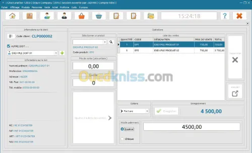 Gestion de facturation SUR MESURE