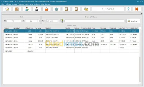 Gestion de facturation SUR MESURE