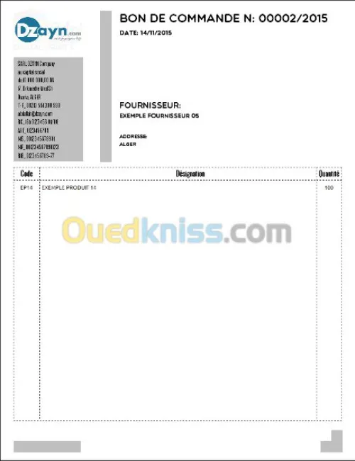 Gestion de facturation SUR MESURE