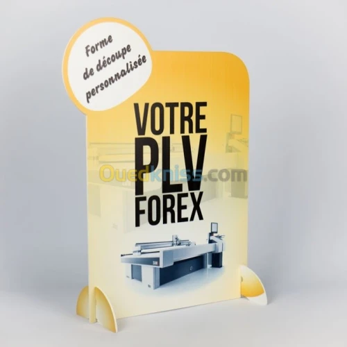 Présentoir personalisé - sillouette