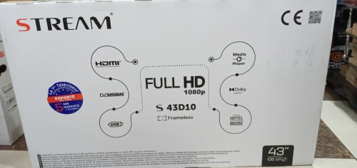 PROMO TV STREAM 43" FULL HD DÉMO INTÈGRE FRAMLESS