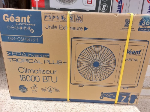 CLIMATISEURS GÉANT 18000 BTU INVERTER TROPICAL+