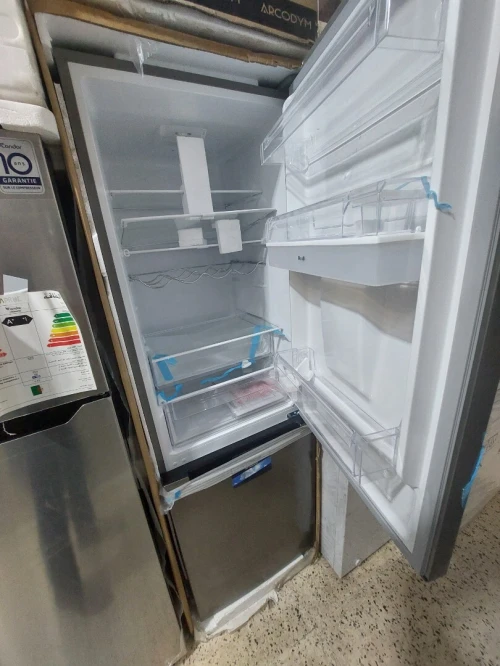 PROMOTION RÉFRIGÉRATEUR MAXWELL COMBINÉ 390 INOX