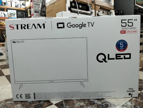 PROMO TV STREAM 55" QLED GOOGLE TV