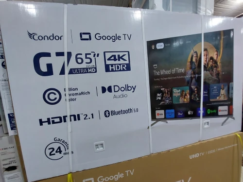 PROMOTION TV CONDOR 65" G7 GOOGLE TV