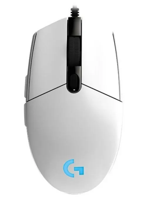 SOURIS LOGITECH FILAIRE GAMING G102 WHITE RGB