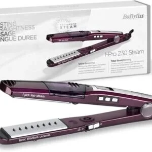 Babyliss Lisseur Vapeur iPro 230  ST395E  Violet